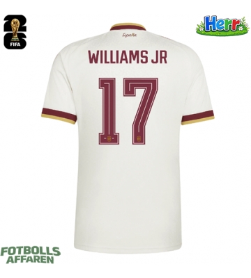 Spanien Nico Williams #17 Bortatröja VM 2026 Kortärmad